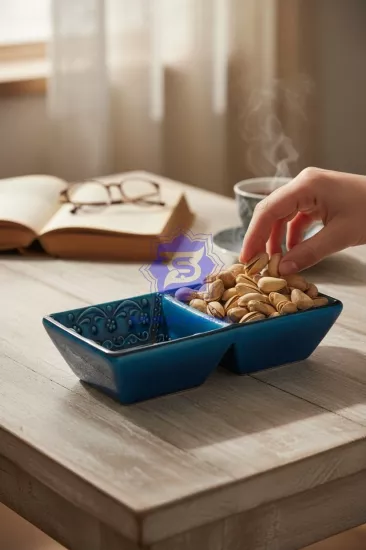 Turkuaz Çini Kase | Toptan Seramik Kase Çeşitleri