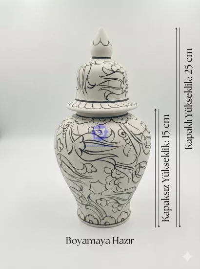 Boyamaya Hazır Tahrirli Seramik Objeler